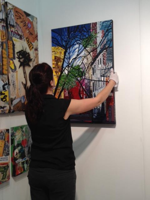 The Affordable Art Fair Opening in NYC 2012