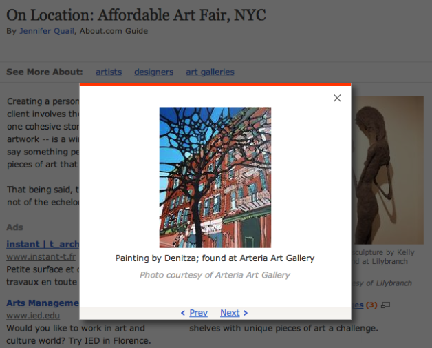 Denitza – On Location: Affordable Art Fair, NYC